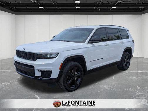 Bright White Clearcoat 2024 Jeep Grand Cherokee L Limited