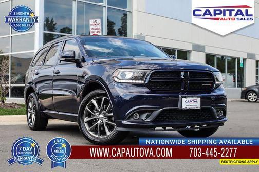 Blu By You Pearlcoat 2017 Dodge Durango GT