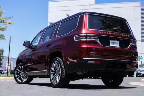 Velvet Red Pearlcoat 2022 Jeep Grand Wagoneer Series III 4x4