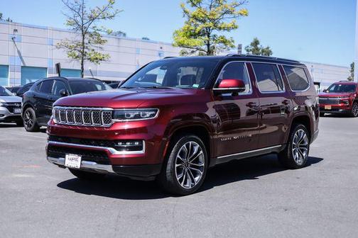 Velvet Red Pearlcoat 2022 Jeep Grand Wagoneer Series III 4x4