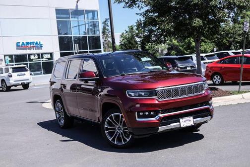 Velvet Red Pearlcoat 2022 Jeep Grand Wagoneer Series III 4x4