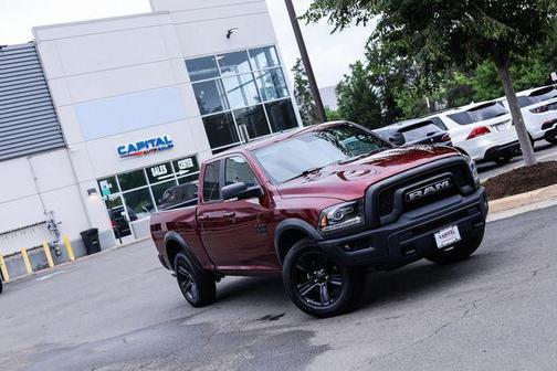Delmonico Red Pearlcoat 2022 RAM 1500 Classic Warlock Quad Cab 4x4 6'4' Box