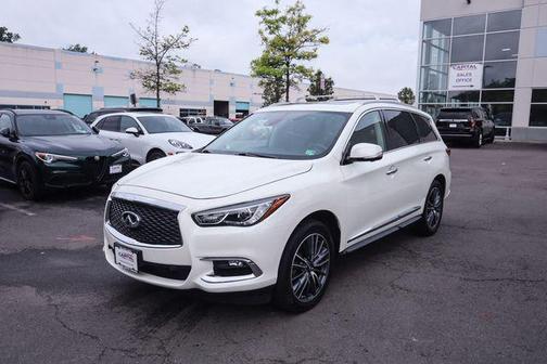 Majestic White 2017 INFINITI QX60 Base