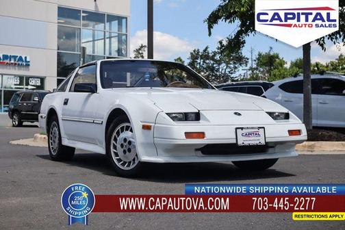 White 1986 Nissan 300ZX Turbo