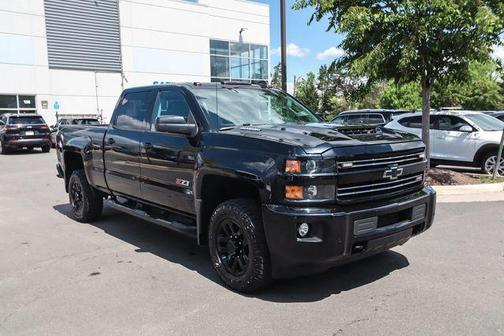 Black 2018 Chevrolet Silverado 2500 LTZ