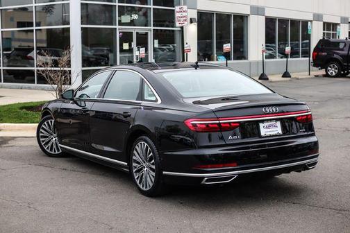 Black Metallic 2019 Audi A8 55