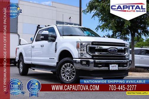 Oxford White 2022 Ford F-250 XLT