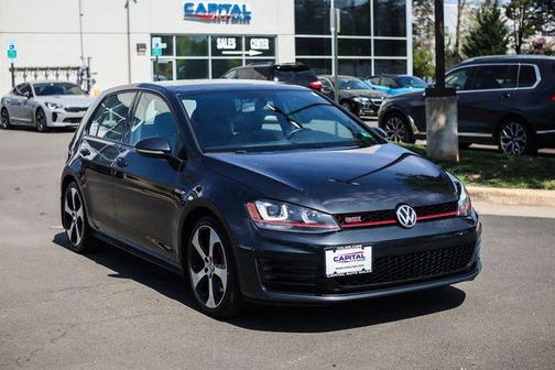 Carbon Steel Gray Metallic 2016 Volkswagen Golf GTI 2.0T SE 4-Door