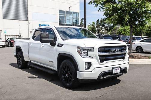Summit White 2020 GMC Sierra 1500 Elevation