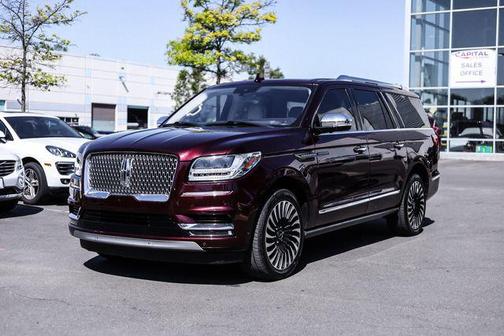 Burgundy Velvet Metallic Tinted Clearcoat 2019 Lincoln Navigator L Black Label