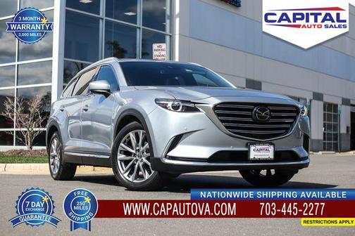 Sonic Silver Metallic 2018 Mazda CX-9 Grand Touring
