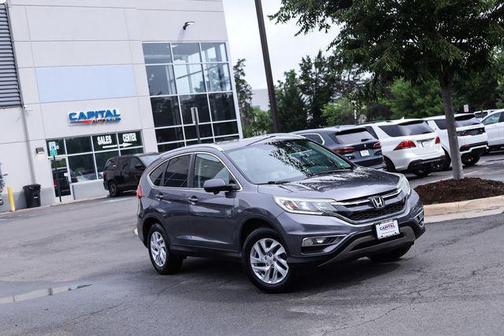 Alabaster Silver Metallic 2015 Honda CR-V EX-L