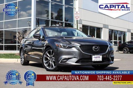 Machine Gray Metallic 2017 Mazda Mazda6 Grand Touring
