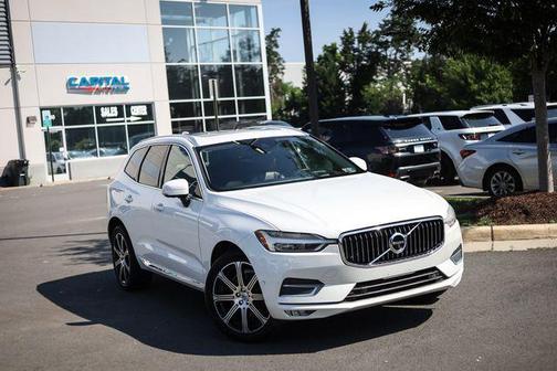 Crystal White 2018 Volvo XC60 T6 Inscription