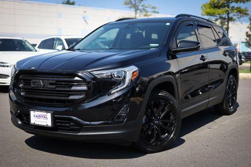 Ebony Twilight Metallic 2021 GMC Terrain SLT