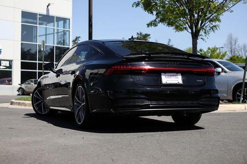 Mythos Black Metallic 2021 Audi A7 55 Prestige