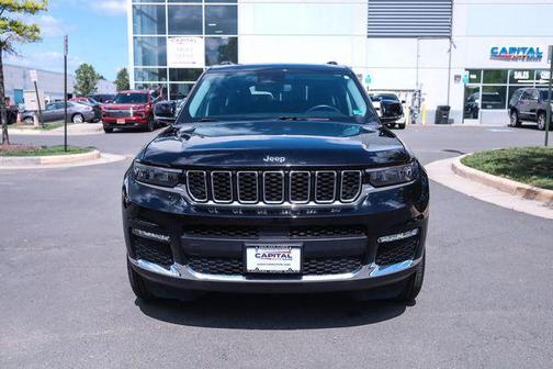Diamond Black Crystal Pearlcoat 2021 Jeep Grand Cherokee L Limited