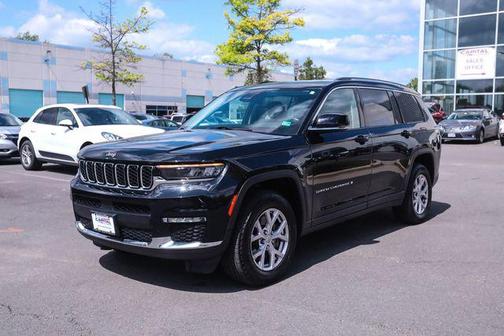 Diamond Black Crystal Pearlcoat 2021 Jeep Grand Cherokee L Limited