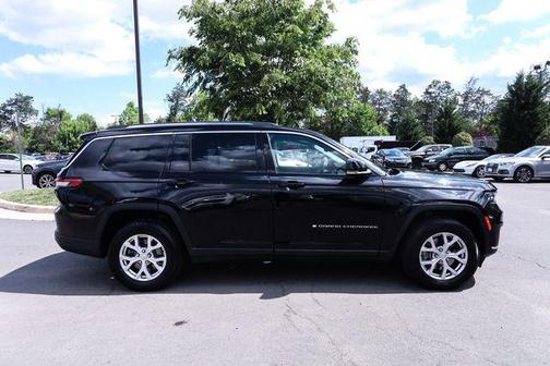 Diamond Black Crystal Pearlcoat 2021 Jeep Grand Cherokee L Limited