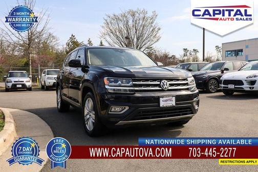 2018 Volkswagen Atlas 3.6L SEL Premium