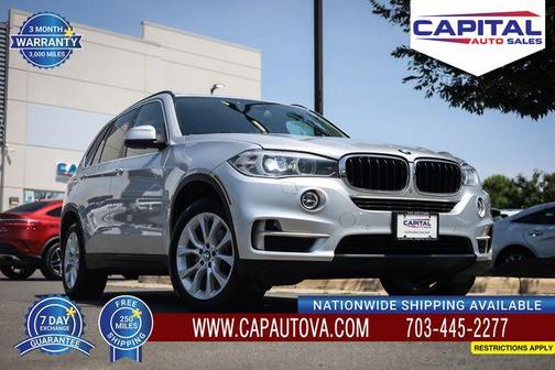 Glacier Silver Metallic 2016 BMW X5 xDrive35i