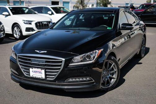 Caspian Black 2017 Genesis G80 3.8
