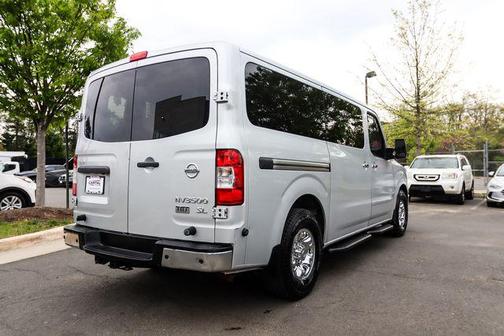 Brilliant Silver Metallic 2016 Nissan NV Passenger NV3500 HD SL V8