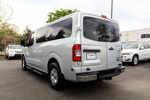 Brilliant Silver Metallic 2016 Nissan NV Passenger NV3500 HD SL V8