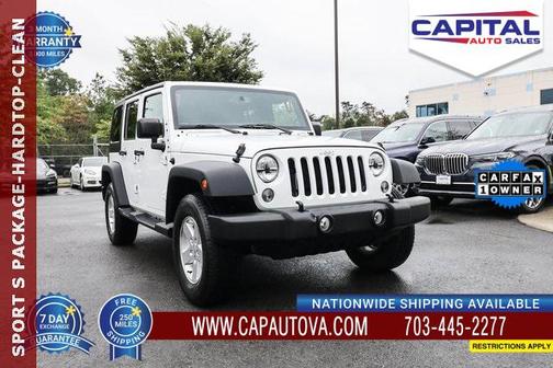 2017 Jeep Wrangler Unlimited Sport