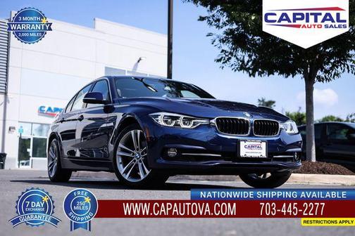 Blue Metallic 2017 BMW 330 xDrive