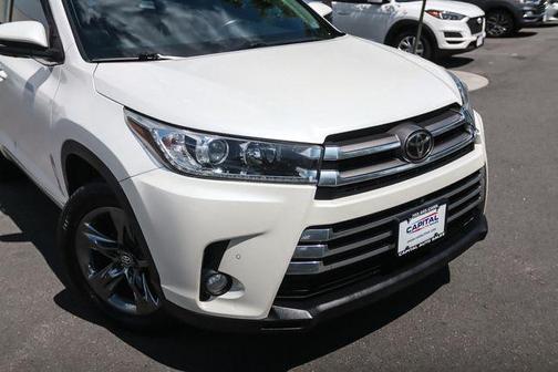 Blizzard Pearl 2018 Toyota Highlander Limited Platinum