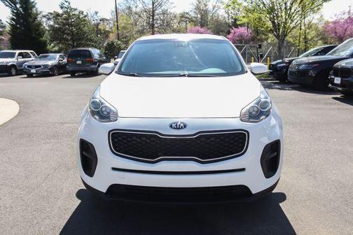Clear White 2018 Kia Sportage LX