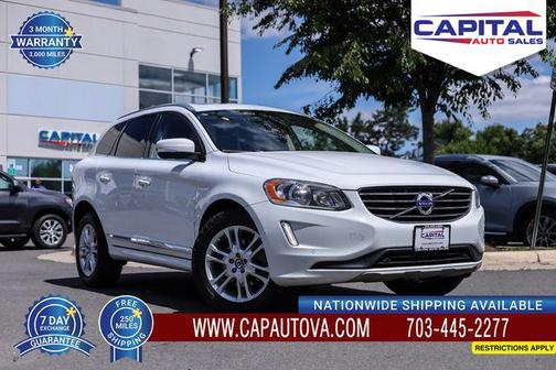 Ice White 2016 Volvo XC60 T5 Premier