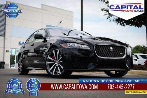 Black 2018 Jaguar XF S