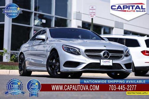 Silver 2017 Mercedes-Benz S-Class 4MATIC