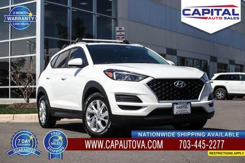 White Pearl 2019 Hyundai TUCSON Value