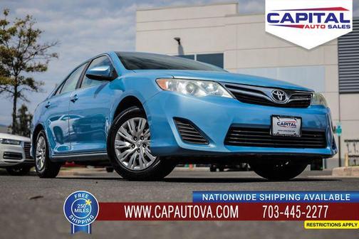 Clearwater Blue Metallic 2012 Toyota Camry LE