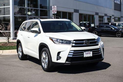Blizzard Pearl 2017 Toyota Highlander Limited