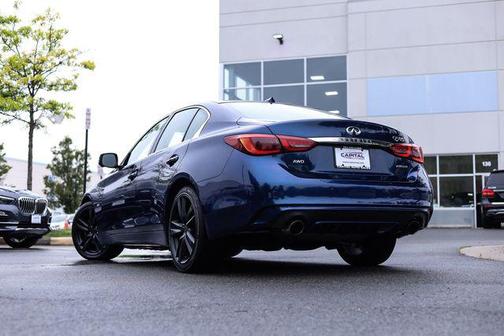 Iridium Blue 2019 INFINITI Q50 3.0t Signature Edition