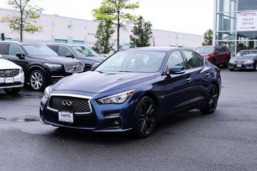 Iridium Blue 2019 INFINITI Q50 3.0t Signature Edition