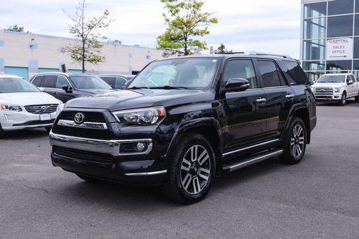 Midnight Black Metallic 2018 Toyota 4Runner Limited