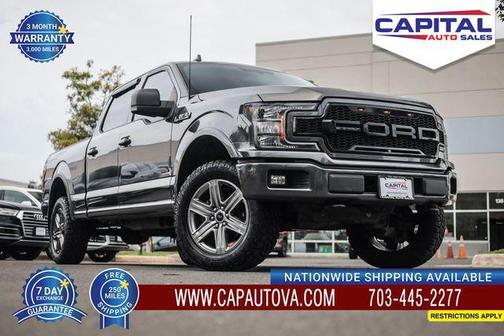 Gray 2018 Ford F-150 XLT
