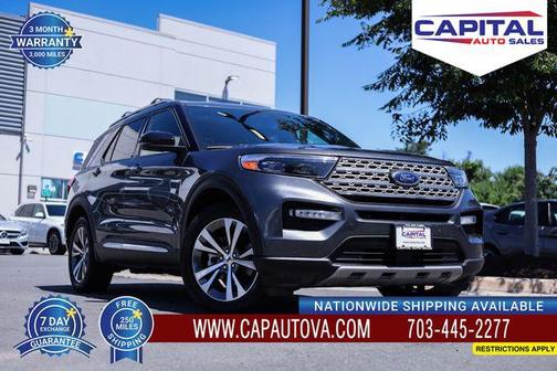 Magnetic Metallic 2020 Ford Explorer Platinum