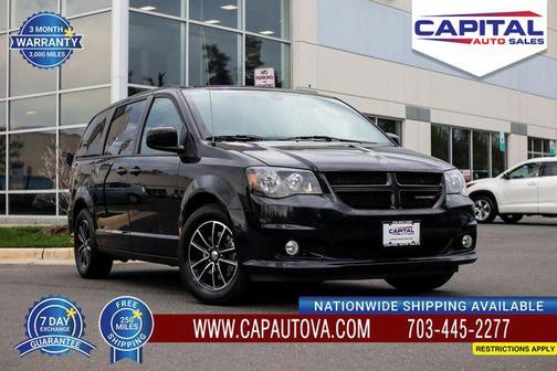 Black Onyx Crystal Pearlcoat 2019 Dodge Grand Caravan GT