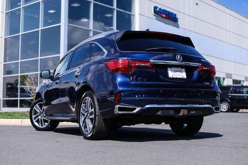 Blue 2018 Acura MDX Sport Hybrid w/Advance Package