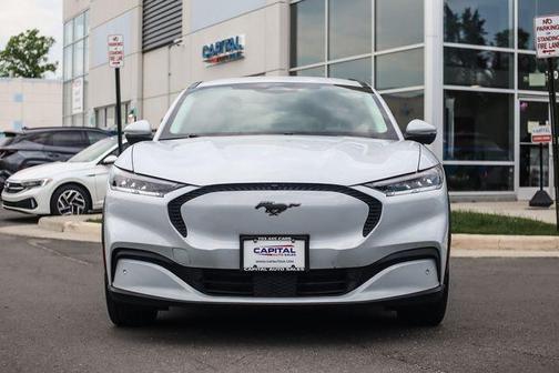 Space White Metallic 2021 Ford Mustang Mach-E Select