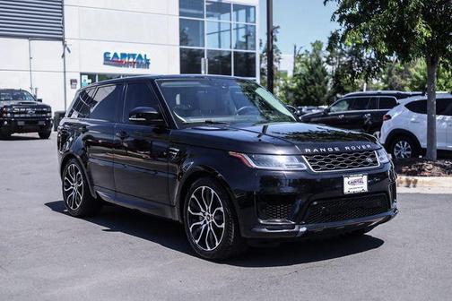 Black 2020 Land Rover Range Rover Sport HSE