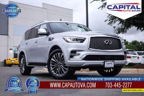 Liquid Platinum 2018 INFINITI QX80 Base