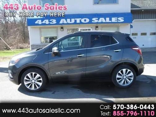 Graphite Gray Metallic 2018 Buick Encore Preferred