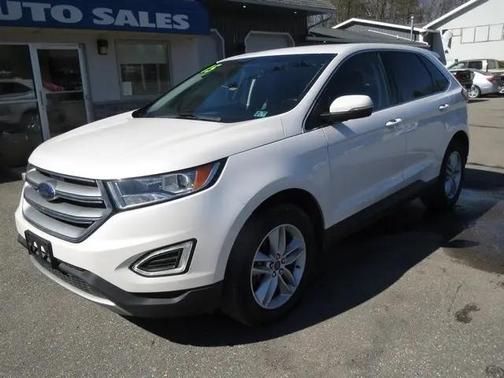 White 2015 Ford Edge SEL